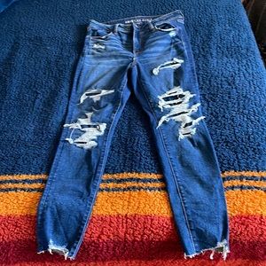High rise next level stretch jeggings from American Eagle